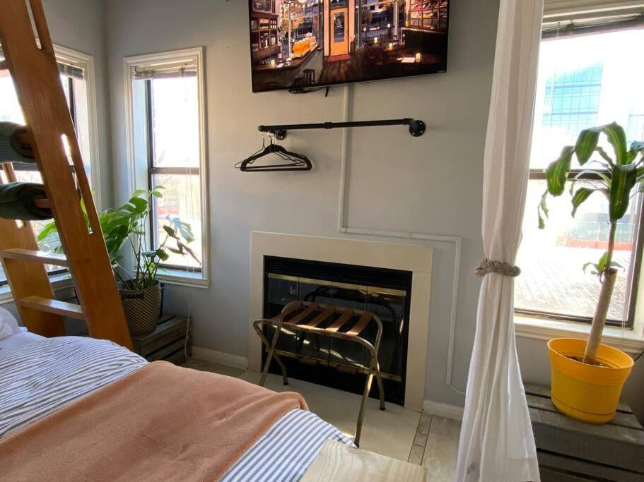 Luxury Greenhouse Studio Apartment Austin Exterior photo